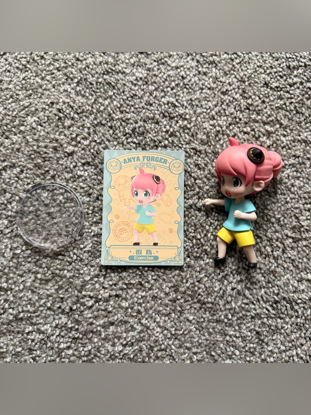 POP MART Spy x Family Anya Forger Exercise mini figure